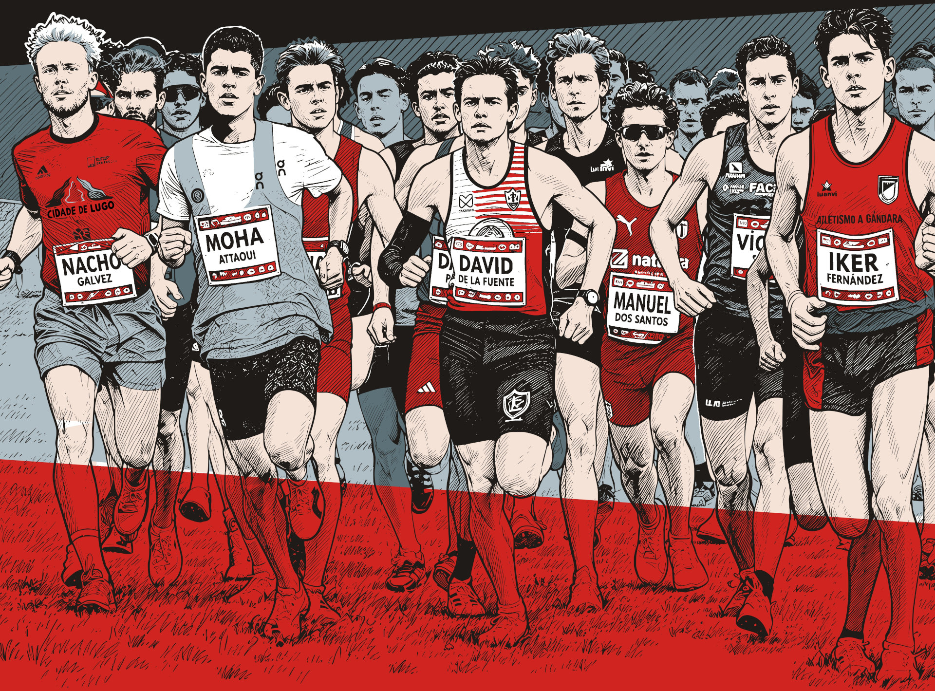 Cross Ponte Romana - carrera masculina